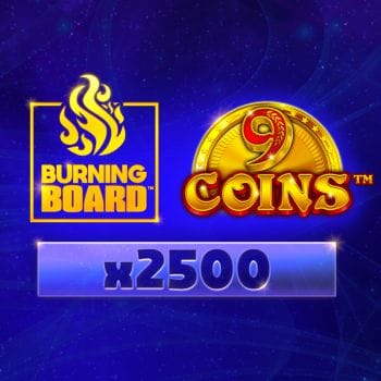9 Coins™ Burning Board™ game cover